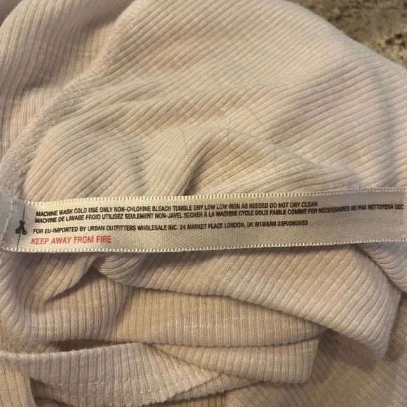 Free People Fresh in Love Pointelle Rib Crewneck Tank- Small Petite - Picture 9 of 9